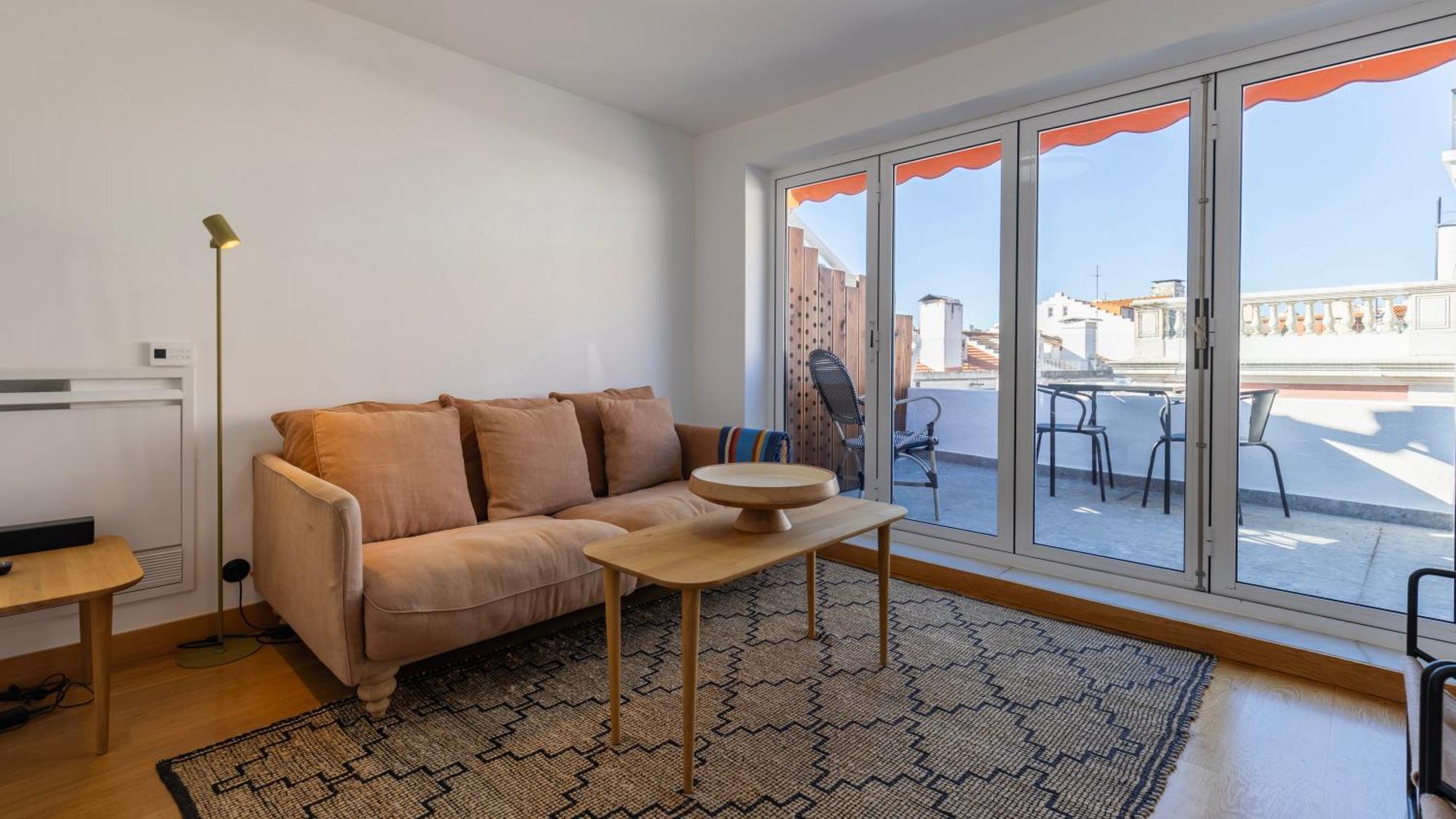 1Bdr Apartment With Terrace And View By Lovelystay Lisboa Eksteriør billede