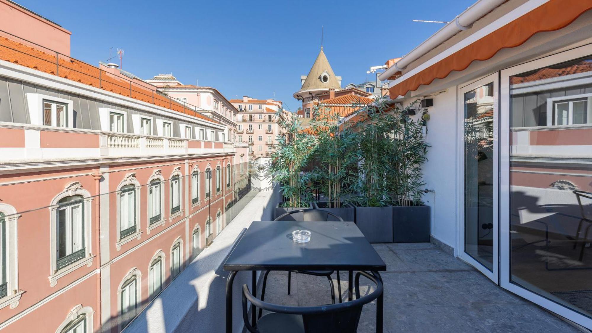 1Bdr Apartment With Terrace And View By Lovelystay Lisboa Eksteriør billede